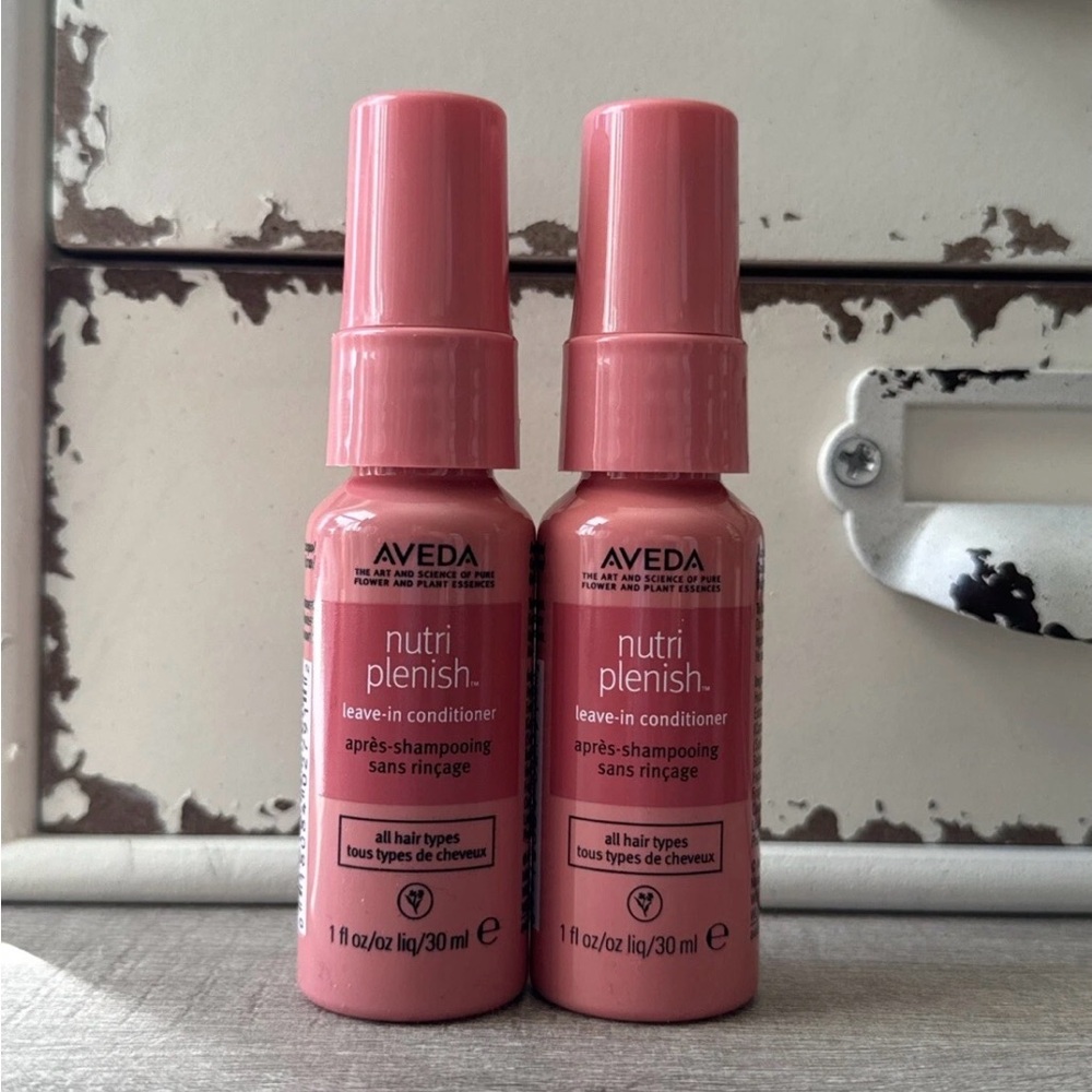 AVEDA Nutriplenish Leave-In Conditioner bundle of 2. 1 oz each.